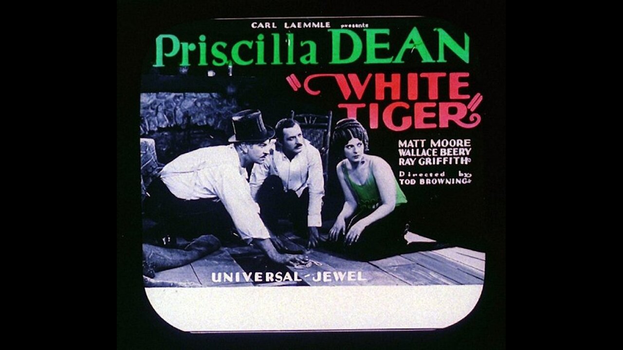 Movie From the Past - White Tiger - 1923