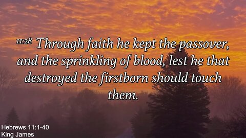 Sunday Evening, Nov 13th, 2022 - The Faith