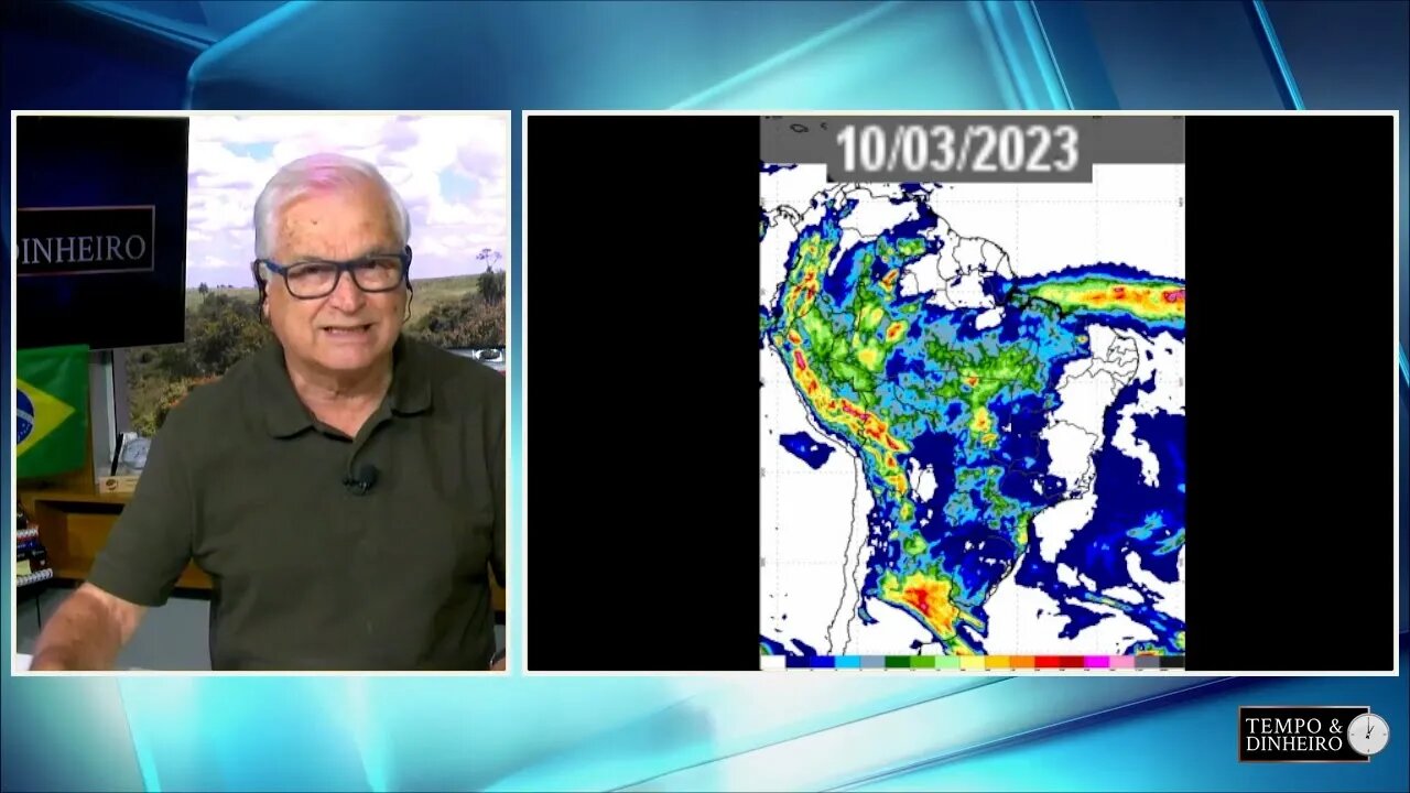 Chuva volumosa com alerta para Sul e Sudeste do Brasil, exceção do Nordeste