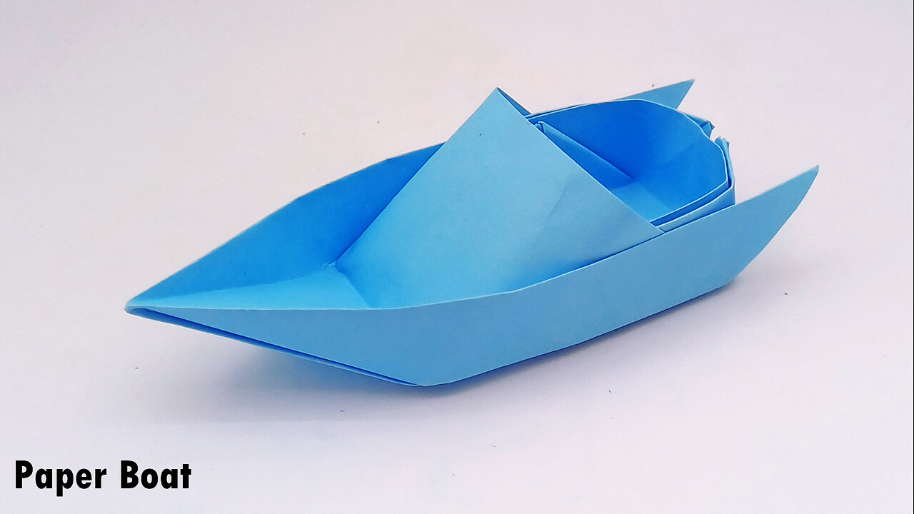 Paper Boat | Origami Boat | Paper Boat Folding | Easy Paper Crafts Without Glue