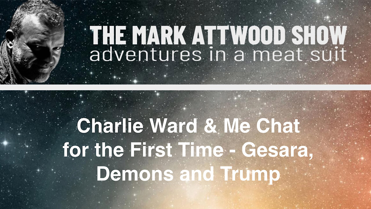 Charlie Ward & Me Chat for the First Time - Gesara, Demons and Trump