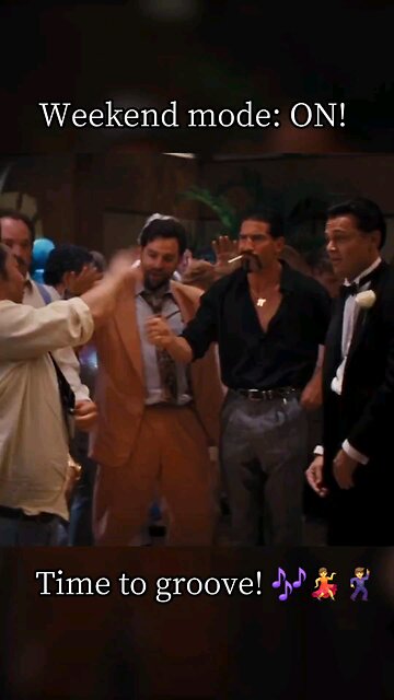 Weekend vibes on full blast! 🎉💃🕺