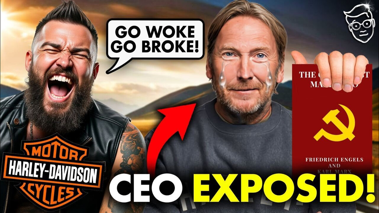 Marxist Harley Davidson CEO Admits He HATES Capitalism | Customers RAGE in BOYCOTT