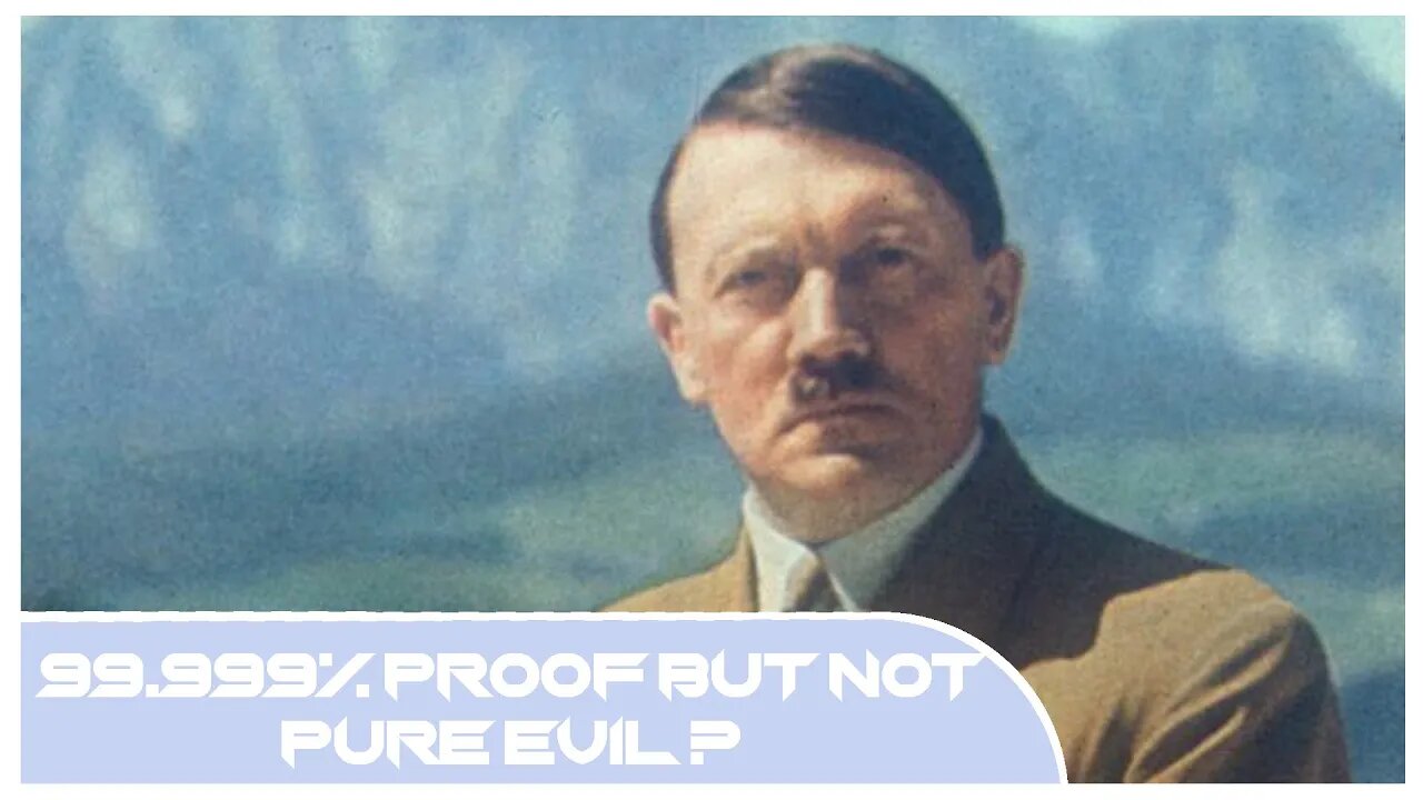 Ye West is sort of right about Hitler. He wasnt ALL bad. (but he was still 99.999999% evil)