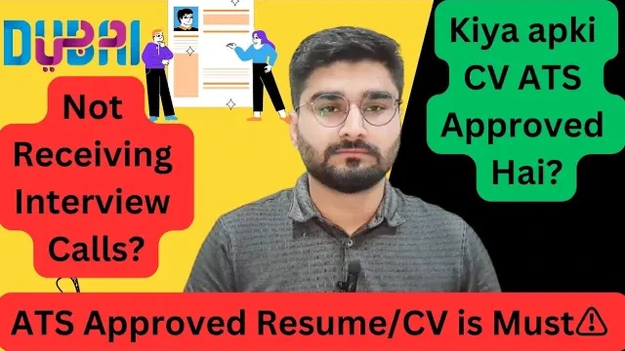 How to make ATS approved Resume/CV | Dubai