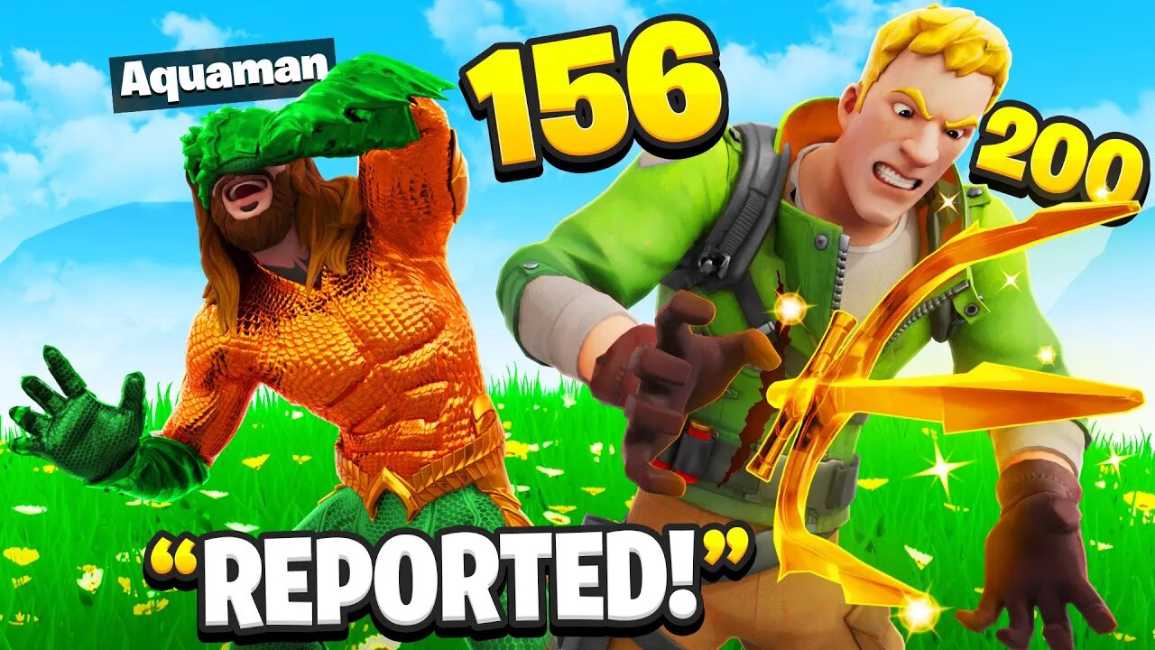 I Stream Sniped Him As Aquaman - Fortnite