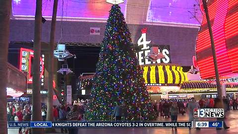 Fremont Street Experience plans to light Christmas tree