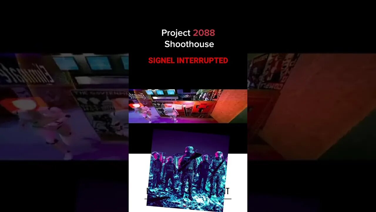 Project 2088 - Shoothouse - Glitched #new #animation #shorts