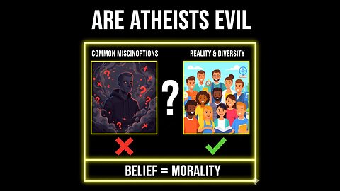 Are Atheists Evil? What the Bible Really Says About Belief, Morality, and the Human Heart. 🇺🇸