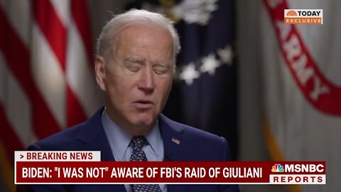 Joe Biden On Giuliani And Flynn!