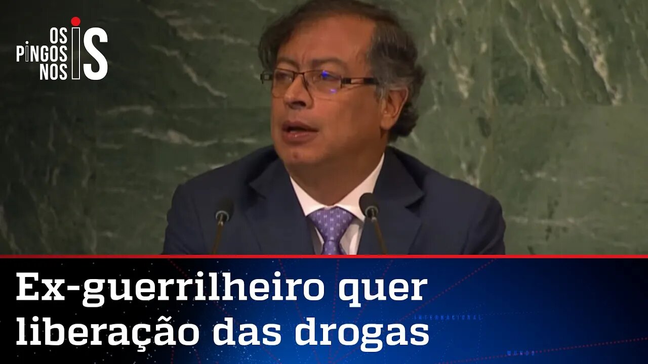 Na ONU, presidente da Colômbia pede fim da guerra às drogas para defender a Amazônia