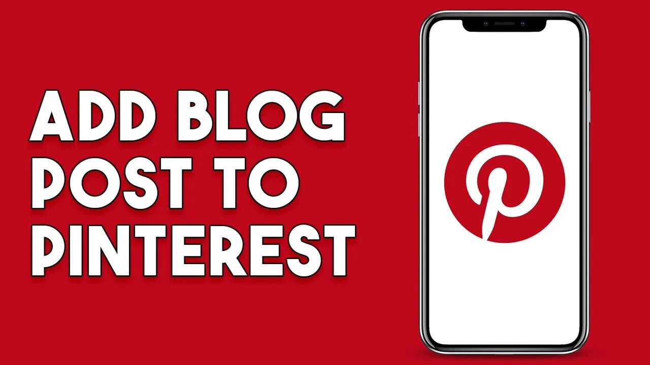 How To Add Blog Post To Pinterest (Simple)