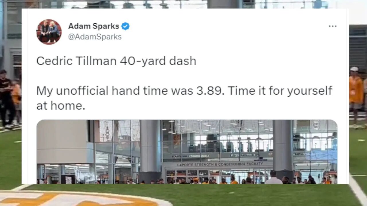 Did Someone Really Run a Sub 3.9 Forty!?