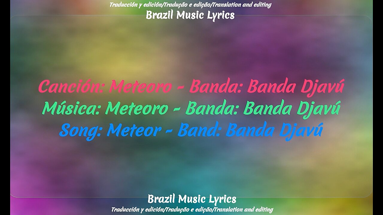 Brazilian Music: Meteor - Band: Banda Djavú