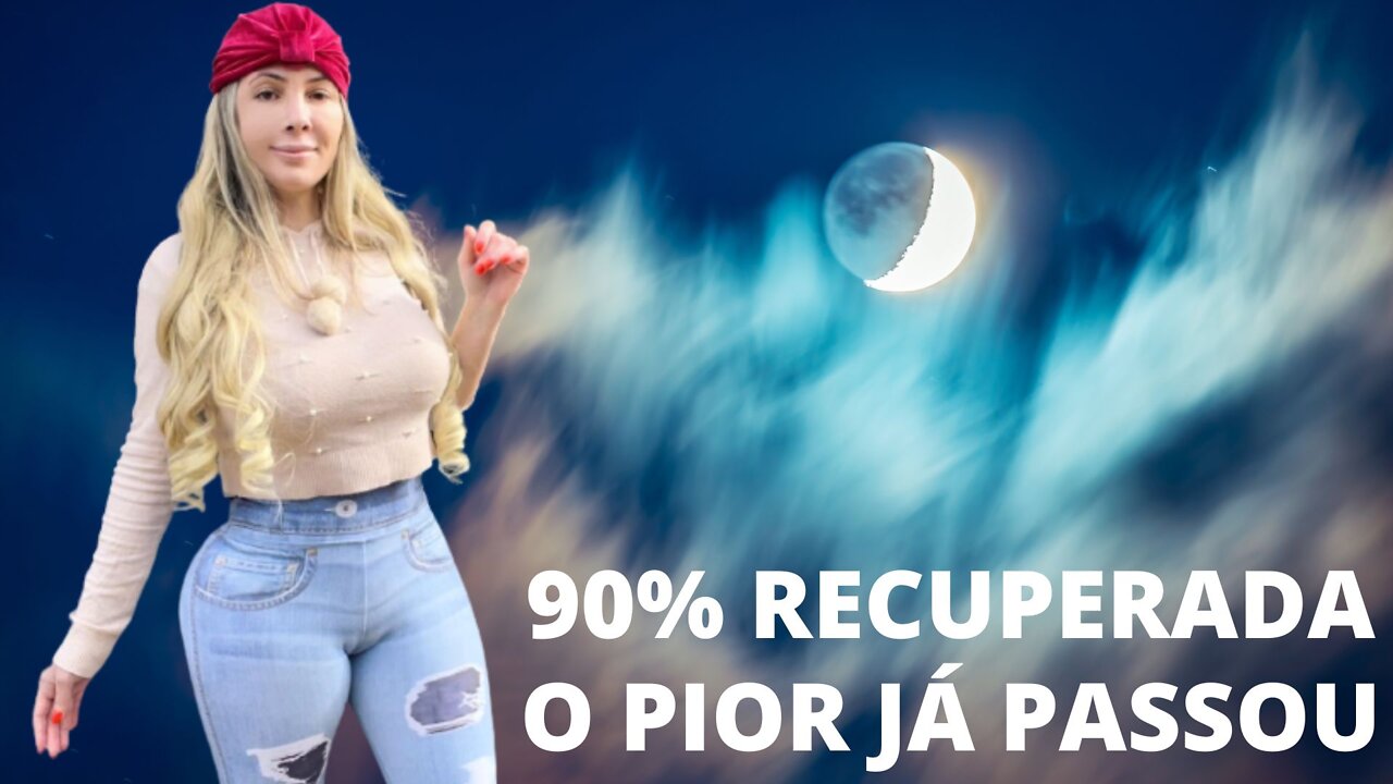 CANAL 1 NA TELA ALINE FUCHTER 90% RECUPERADA, O PIOR JÁ PASSOU