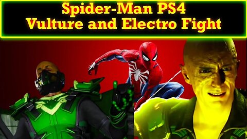 Playing Spider-Man PS4 New Game+ Ultimate Difficulty: Vulture and Electro Fight!