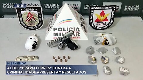 6º BPM em GV: Ações Bravo Torres contra a Criminalidade Apresentam Resultados.