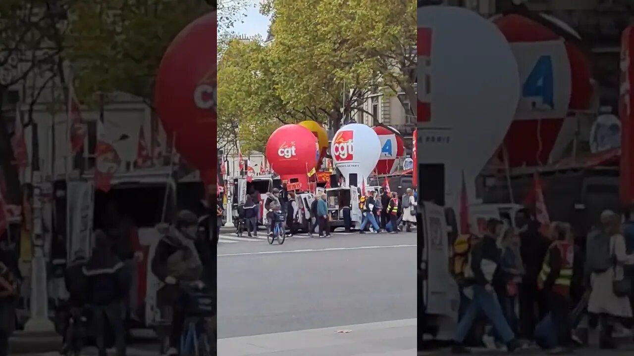 Grève pl.de la République