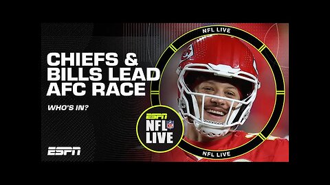 FATAL FLAW 💥 Chiefs & Bills lead the AFC Playoff race, but WHO'S IN? 👀 | NFL Live