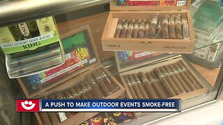 Group pushes to make outdoor events smoke-free