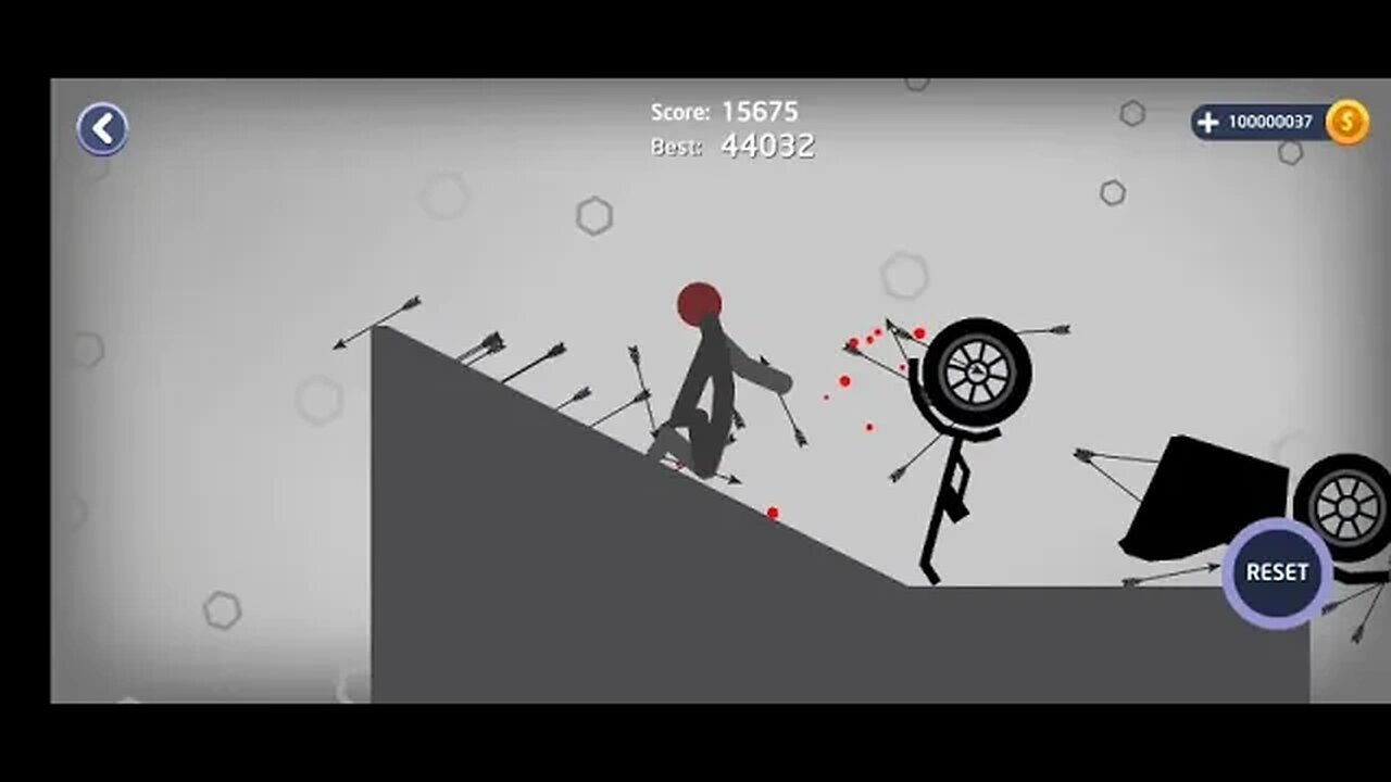 Stickman falling: BRO took an arrow in the "NUTSACK"