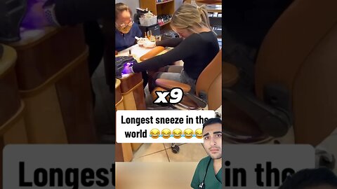 Why Did She Sneeze 9 Times?!😱😱😱