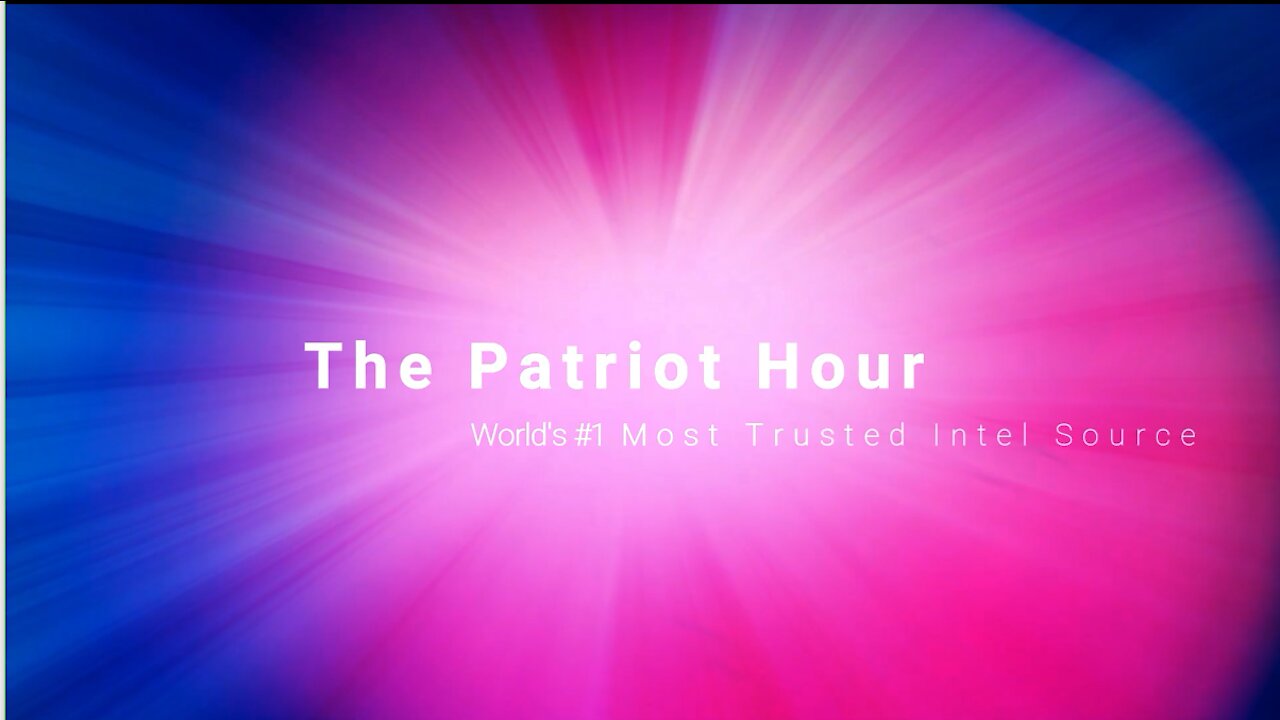 🚨Live The Patriot Hour Nightly News Flow