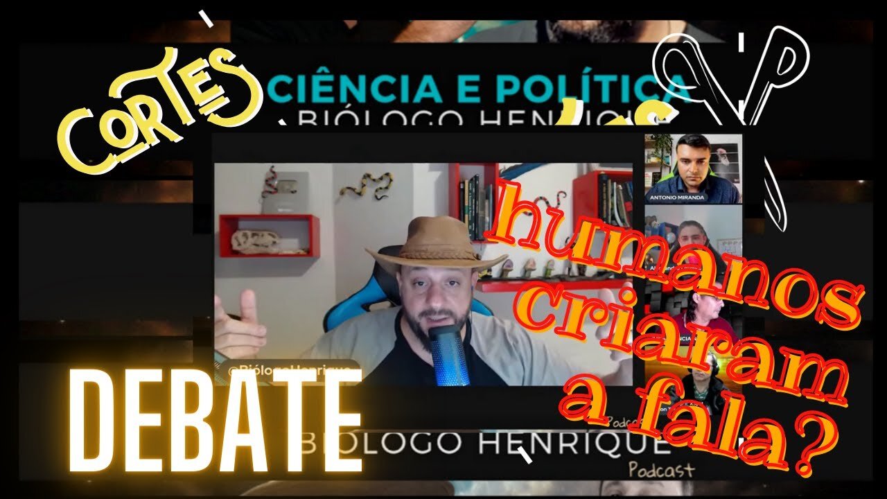 DEBATE - Humanos e a criação da fala | Ciência x Negacionismo #2