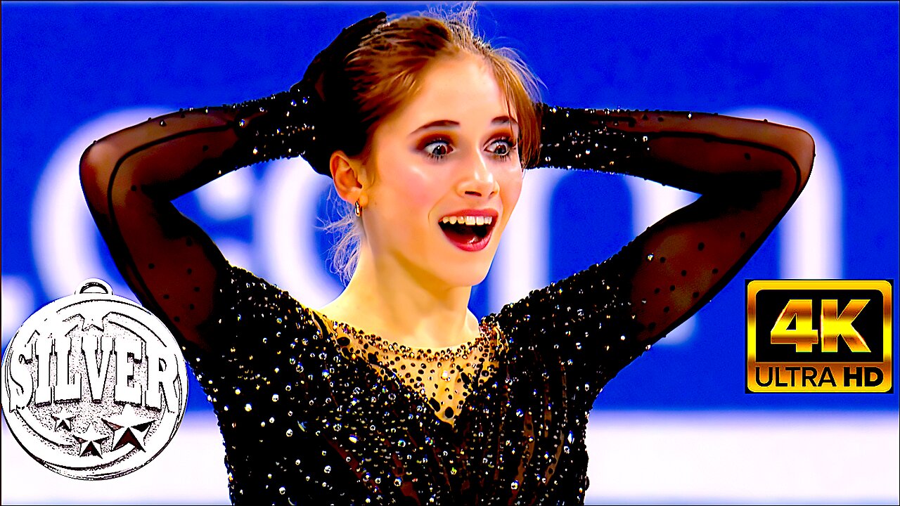 Isabeau LEVITO🇺🇸🥈Free Skate 2024 MTL Figure Skating Worlds (NBC.4K)