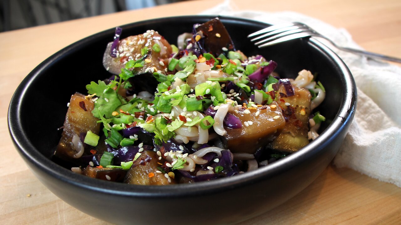 Delicious Stir Fried Eggplant