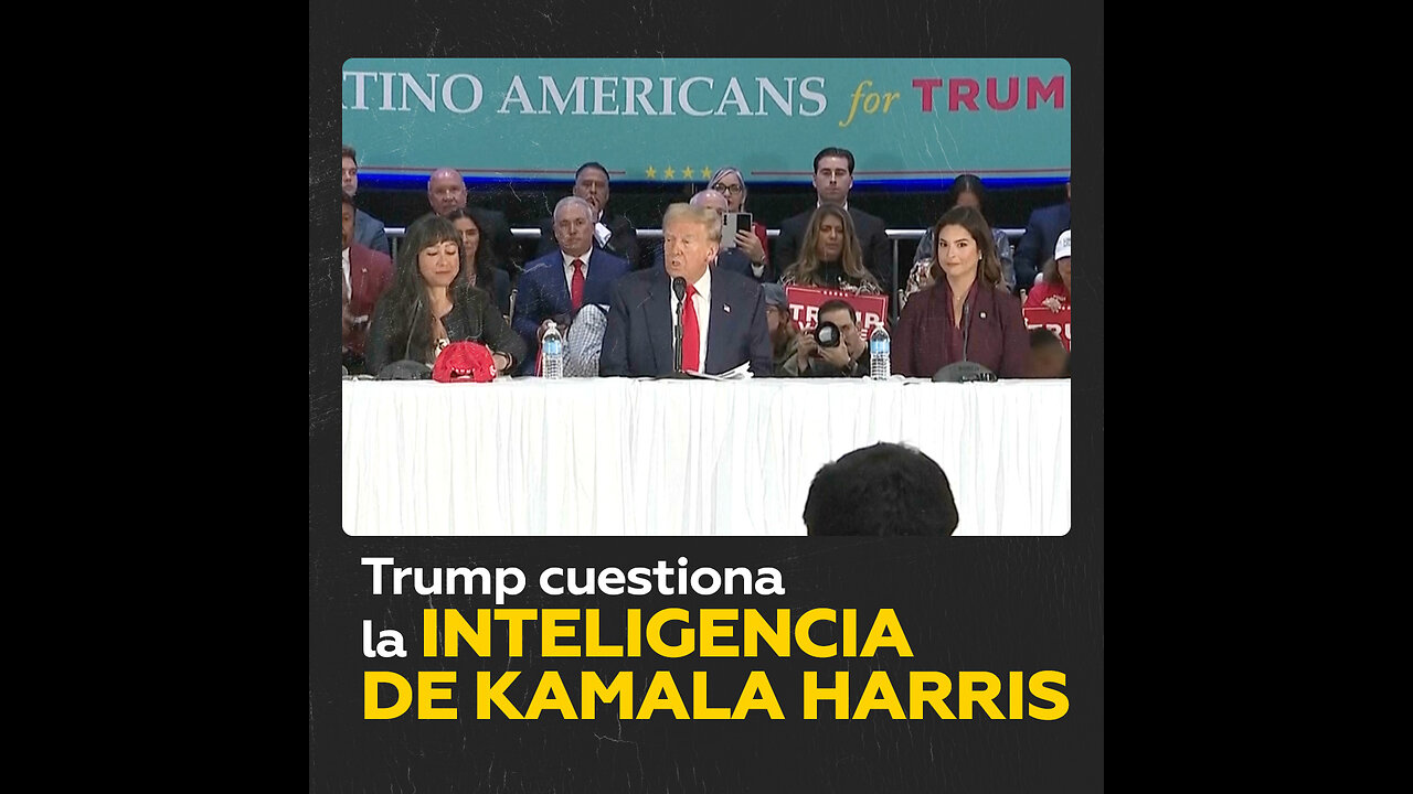 Trump: “No necesitamos otra persona con bajo coeficiente intelectual”