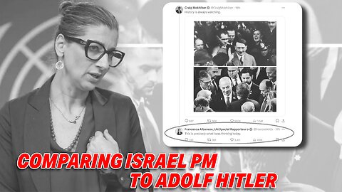 U.N. OFFICIAL FACES BACKLASH FOR COMPARING ISRAELI PRIME MINISTER TO ADOLF HITLER!