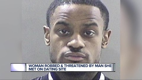 Woman robbed and threatened by man she met on dating site