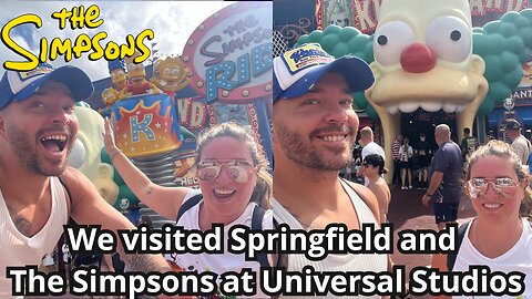 Island of Adventure Orlando 2024 : We visited Springfield and The Simpsons Universe