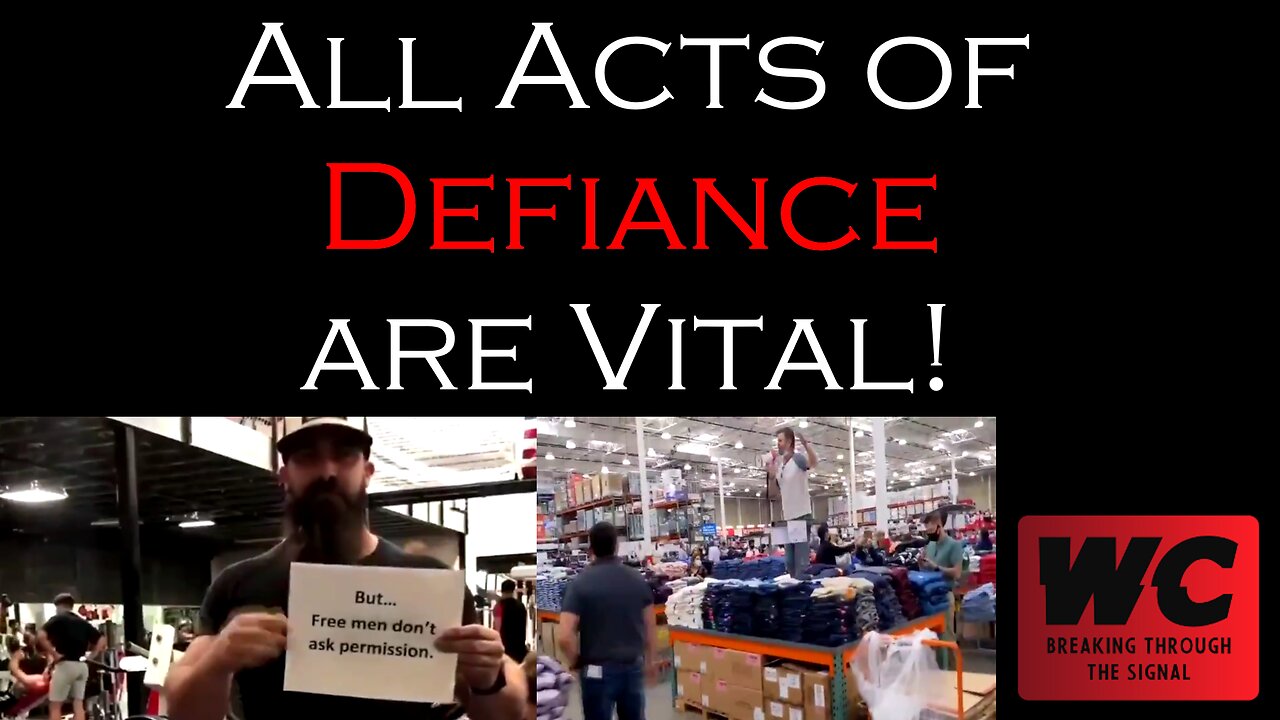 All Acts of Defiance are Vital!