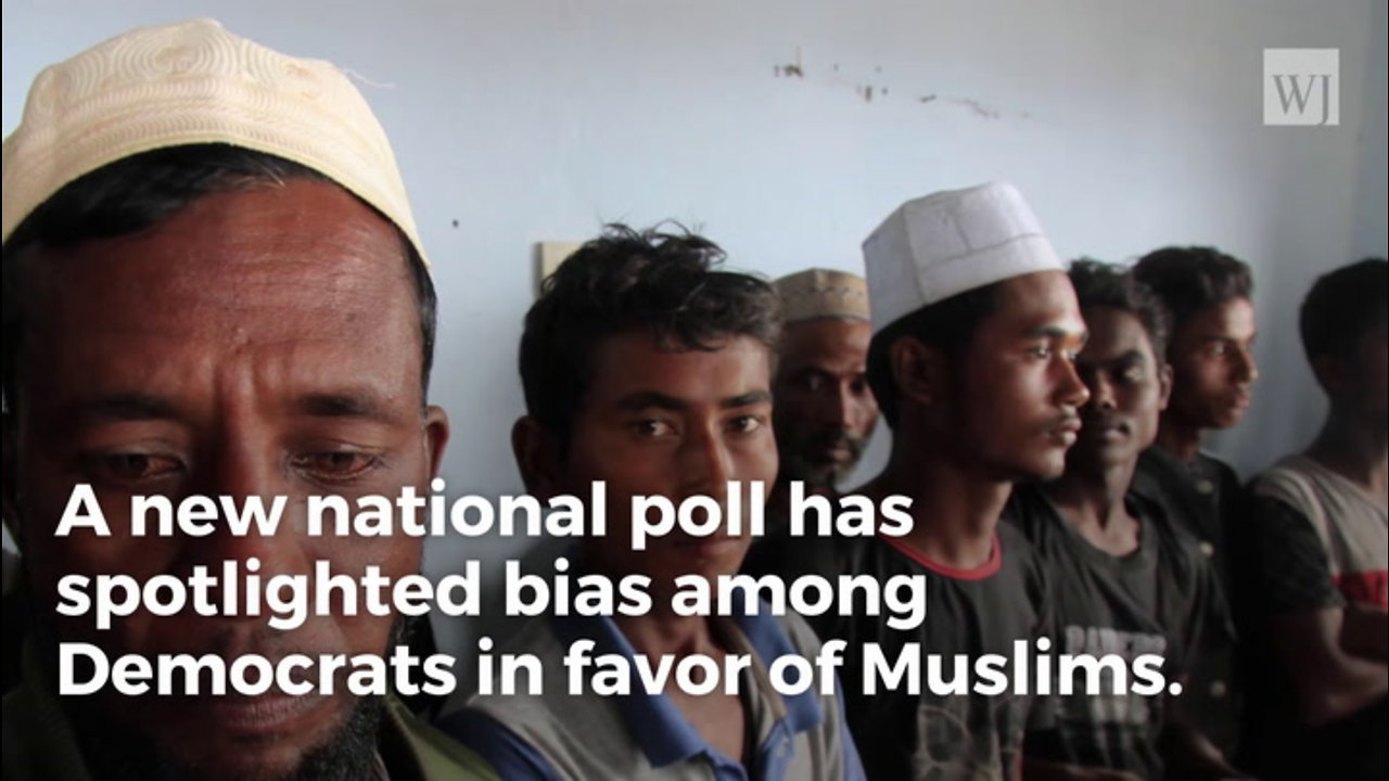 Poll Uncovers Massive Democrat Bias Toward Muslims over Christians