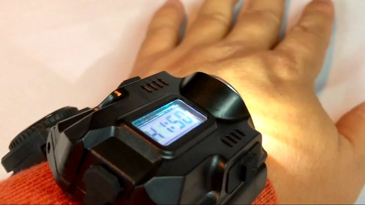 LED Wrist Light Watch with Compass