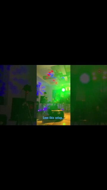 Test run on a new setup for playing afterpartys. Loving the whole vibe. #techno #djsetup #djing