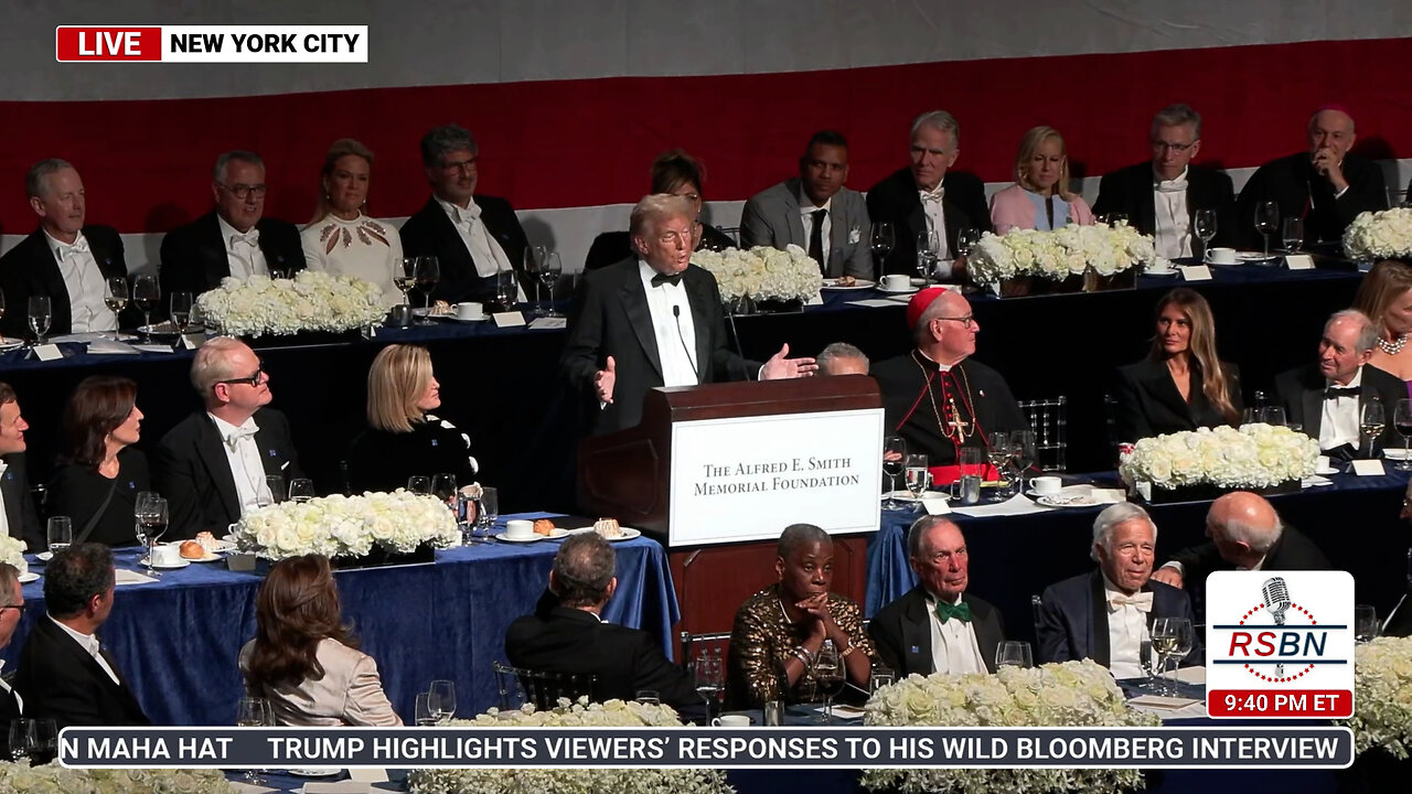 FULL SPEECH: Trump Addresses the Alfred E. Smith Memorial Foundation Dinner in NYC - 10/17/24