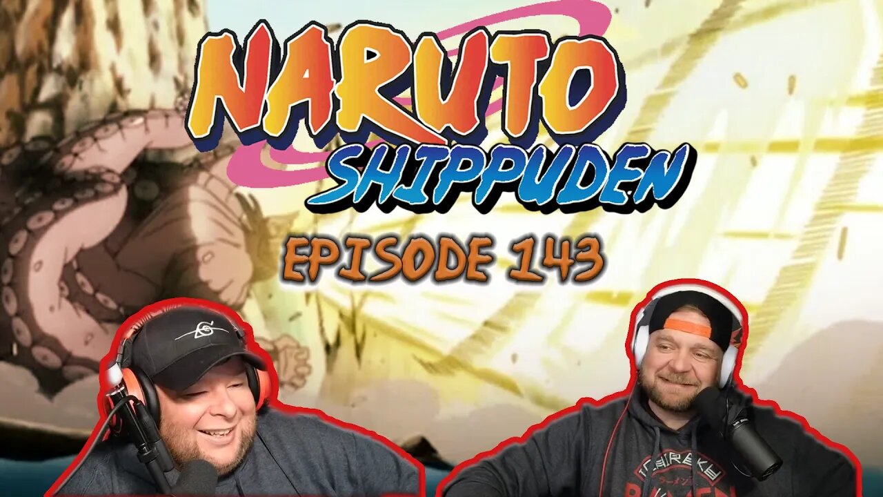 Naruto Shippuden Reaction - Episode 143 - The Eight Tails Vs. Sasuke