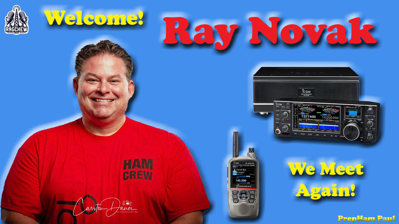 Ray Novak Takes Sunday Night Ragchew to the NEXT LEVEL!