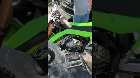 2022 KX125 Build Sound💨 #shorts