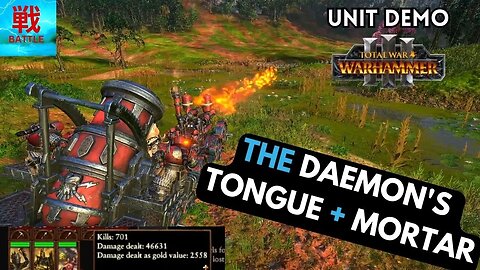 The Daemon's Tongue + Mortar - Unit Demo
