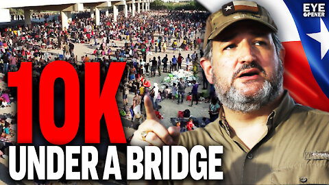 10,000 illegals amass under Texas bridge; Israel sees record high infections despite 81% vaccinated