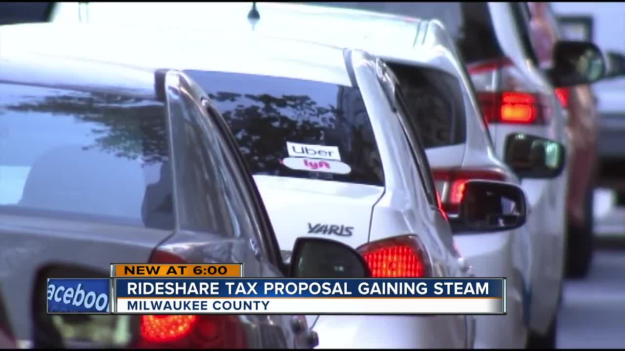 Rideshare app tax gaining steam for Milwaukee County