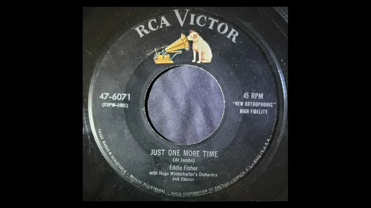 Eddie Fisher – Just One More Time