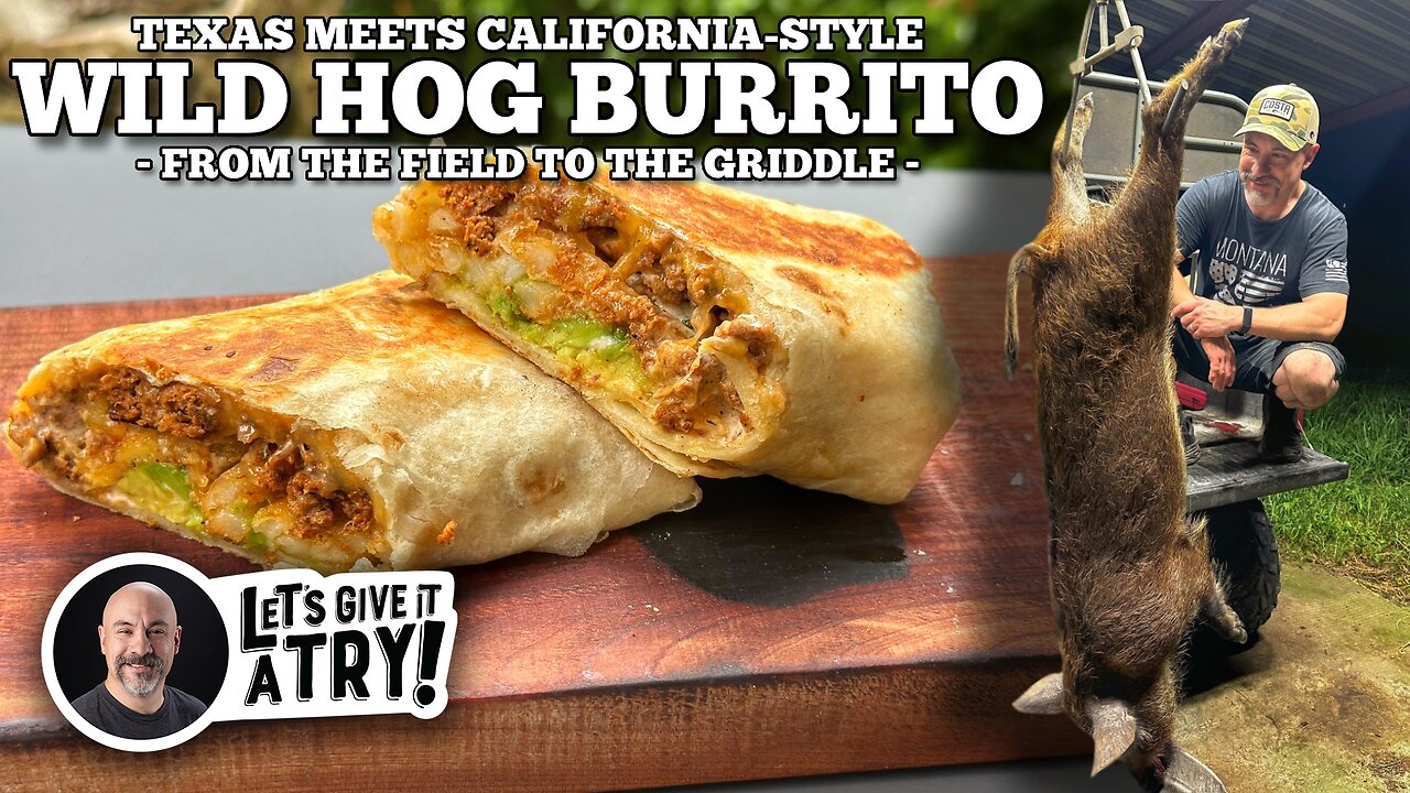 Wild Hog Chorizo California-Style Burrito | Blackstone Griddles