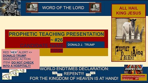FALSE PROPHETS, 2nd MURDER ATTEMPT, PRO- HEROD THE GREAT, THE EYES OF GOD ARE “LOOKING UPON THIS”
