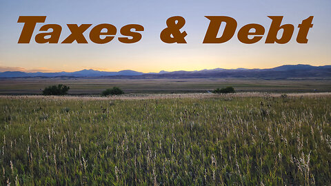 Politics, Taxes, And The National Debt