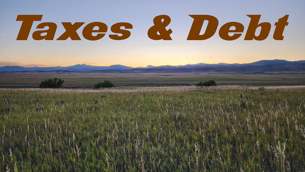 Politics, Taxes, And The National Debt